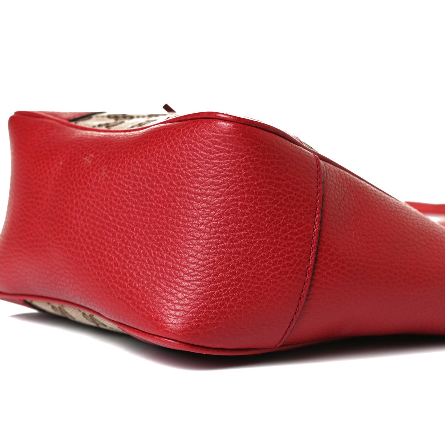 Monogram Small Bree Tote Red
