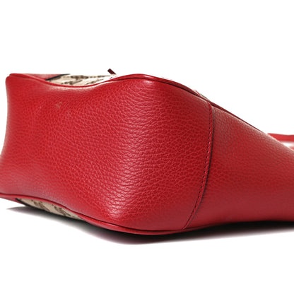 Gucci Monogram Small Bree Tote Red 9 of 13