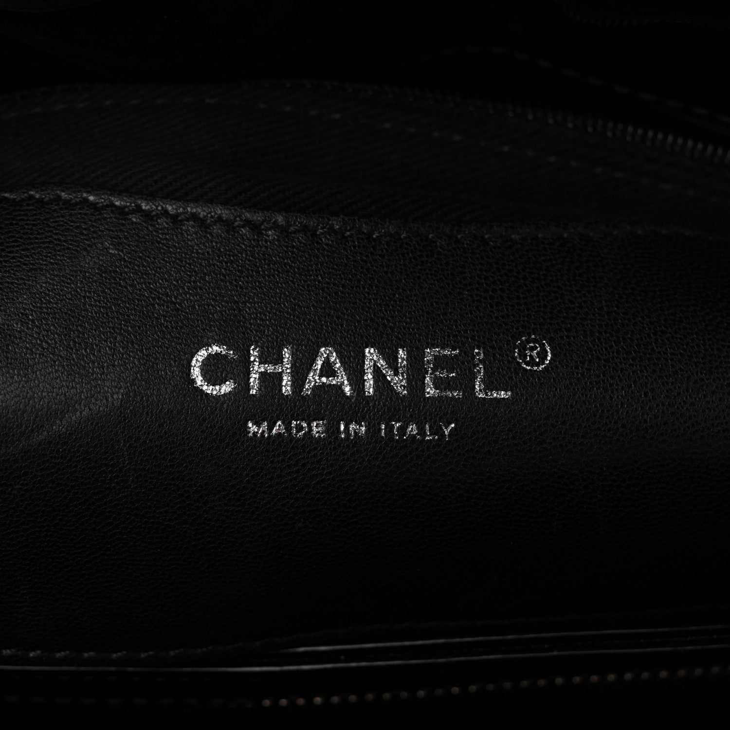 Chanel Patent Quilted Medium Just Mademoiselle Bowling Bag Black 5 of 10