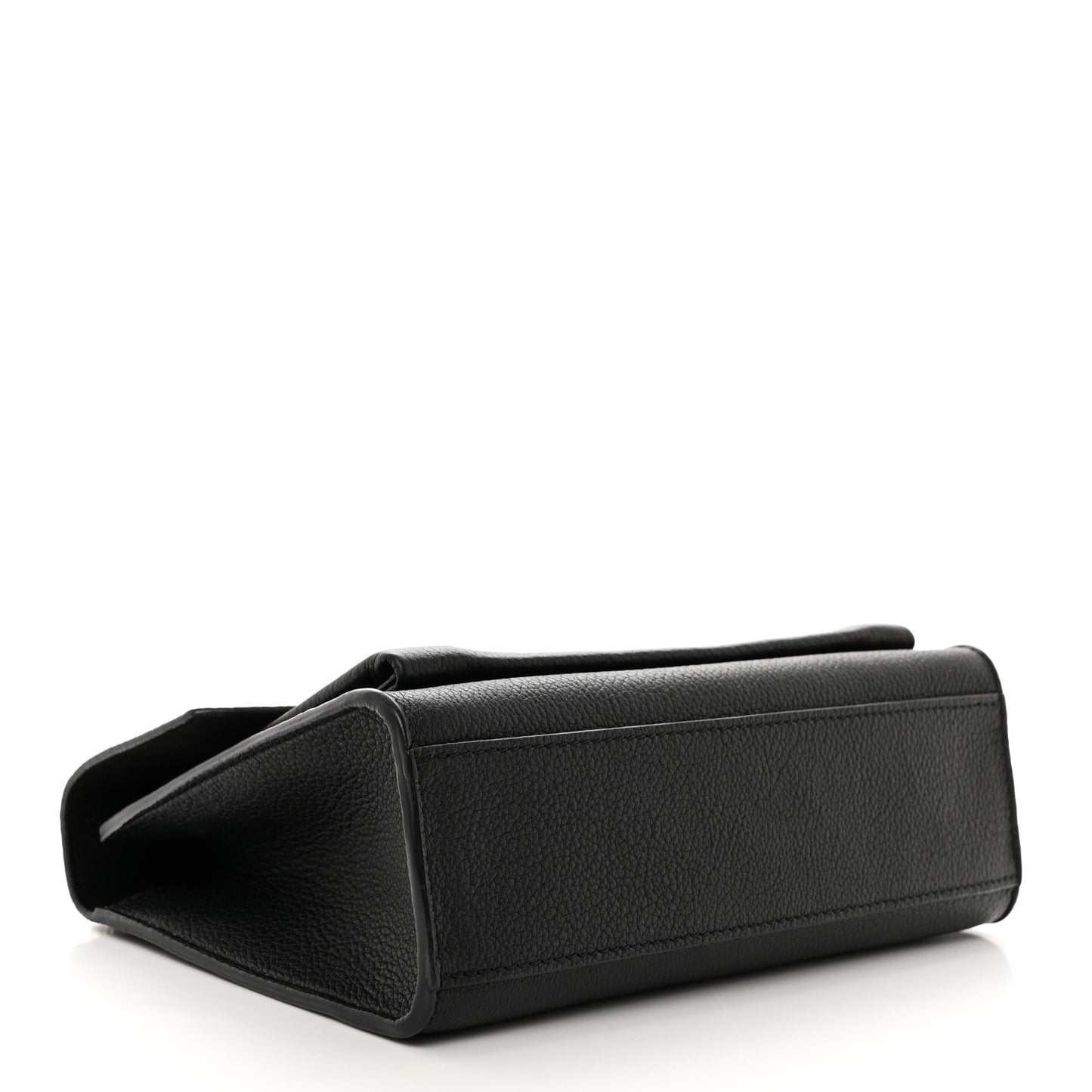 Soft Calfskin My Lockme Chain Bag BB Black