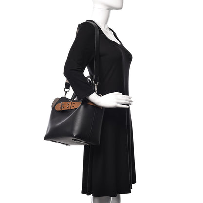 Burberry Soft Grain Calfskin Small Belt Bag Black 2 of 14
