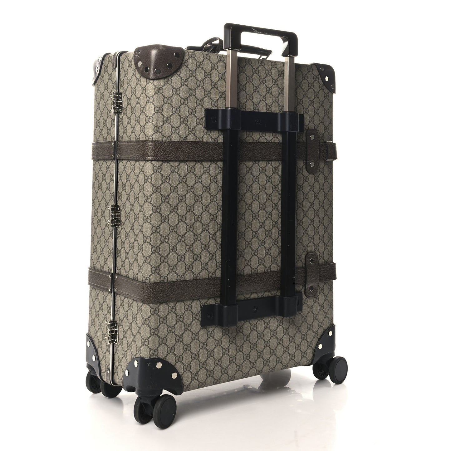 Supreme Monogram Globe-Trotter Carry-On Brown