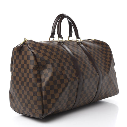 Louis Vuitton Damier Ebene Keepall 50 2 of 9