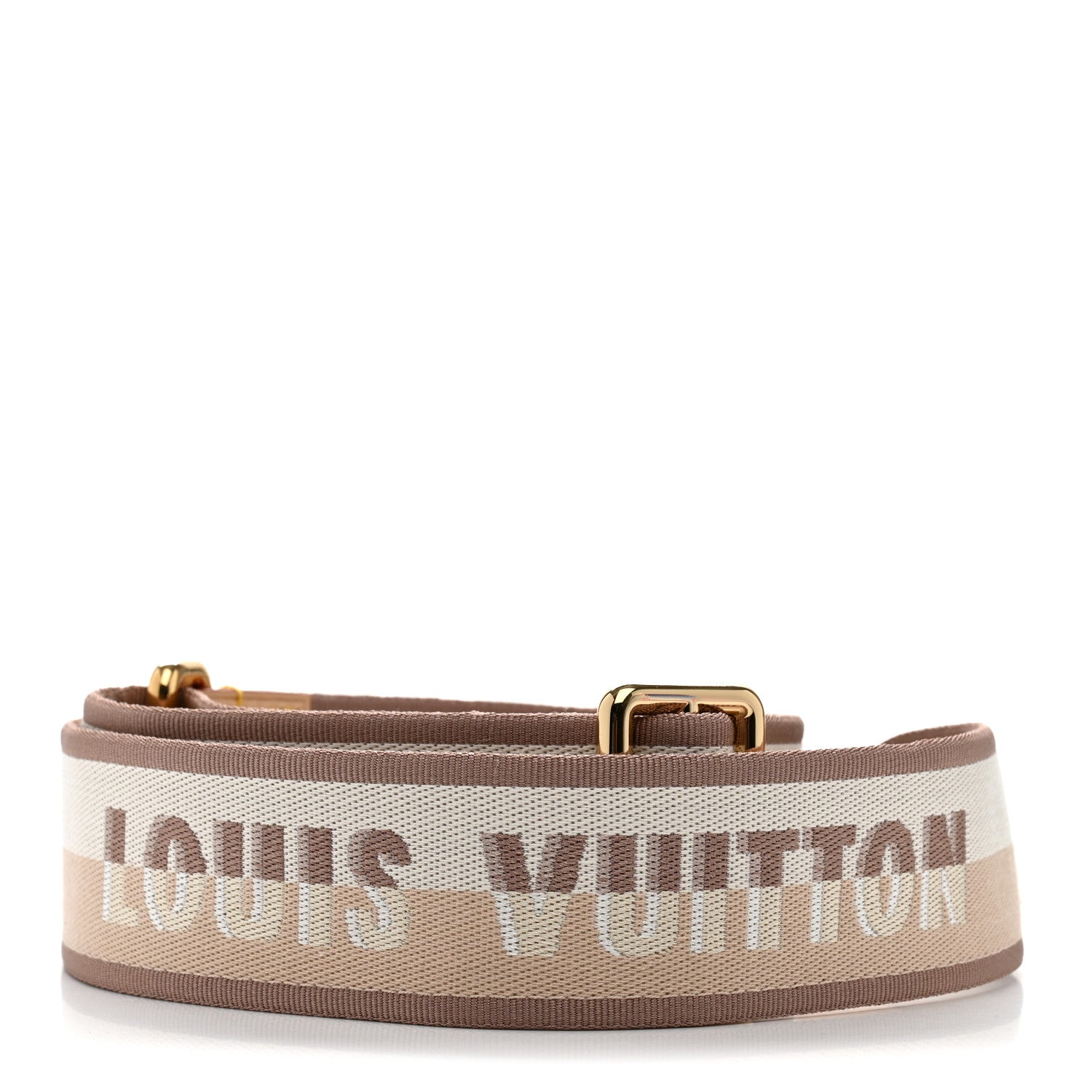 Louis Vuitton Jacquard Speedy Bandouliere 20 Shoulder Strap Beige 2 of 3