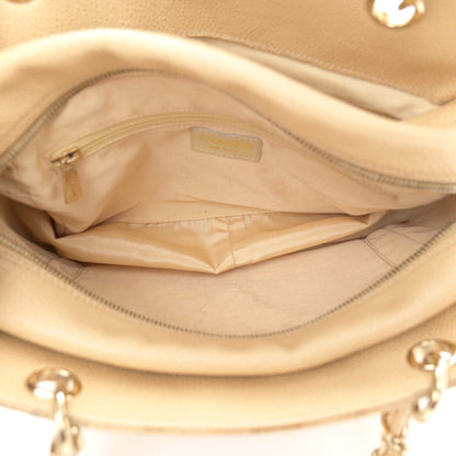 Chanel Caviar Quilted Petit Timeless Tote PTT Beige 5 of 12