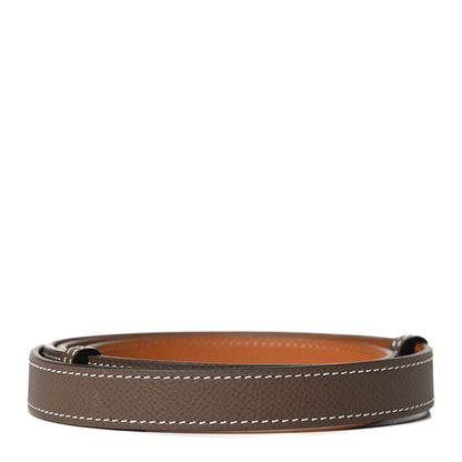 Hermes Epsom Kelly Belt Etoupe 2 of 6