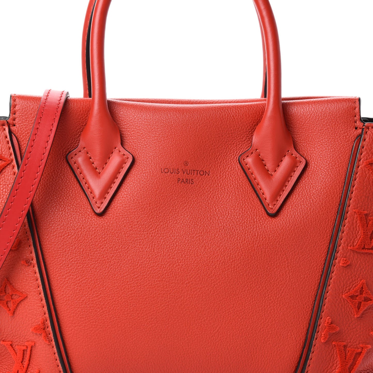 Veau Cachemire Tote W BB Paprika
