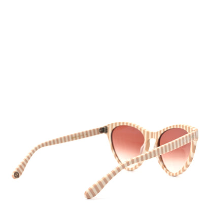 Gucci Cat Eye GG0569S Sunglasses White Pink 4 of 8