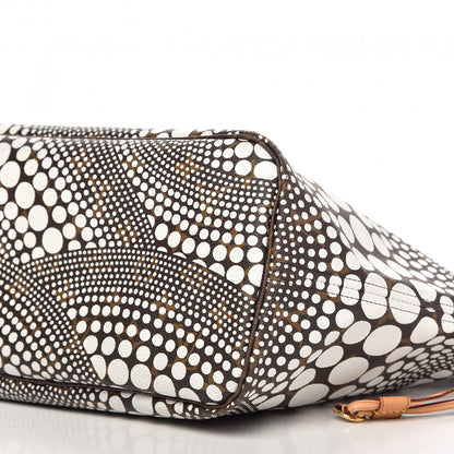 Louis Vuitton Monogram Kusama Waves Neverfull MM White 7 of 9
