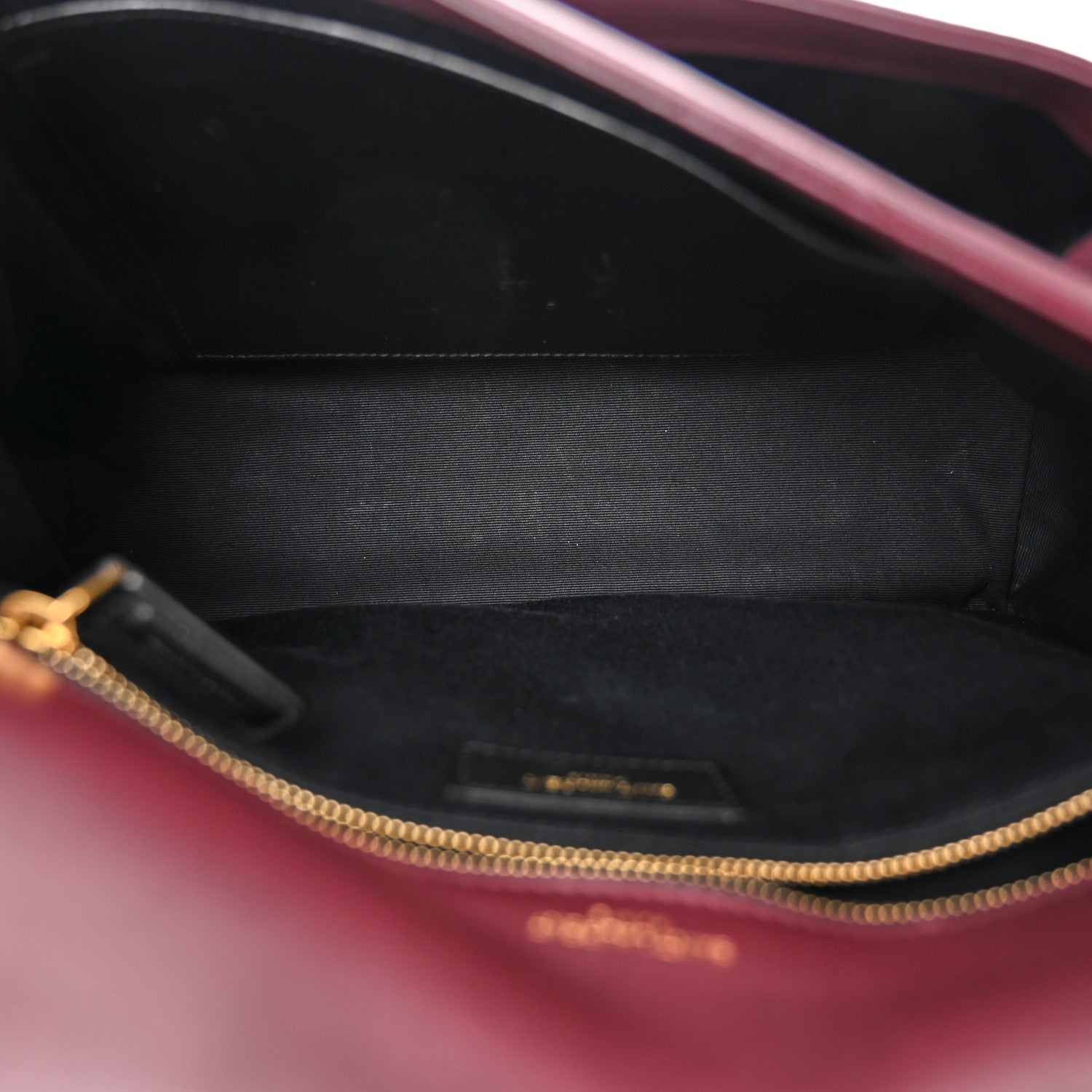 Saint Laurent Lambskin Matelasse Monogram Medium Niki Chain Satchel Rouge Legion 5 of 11