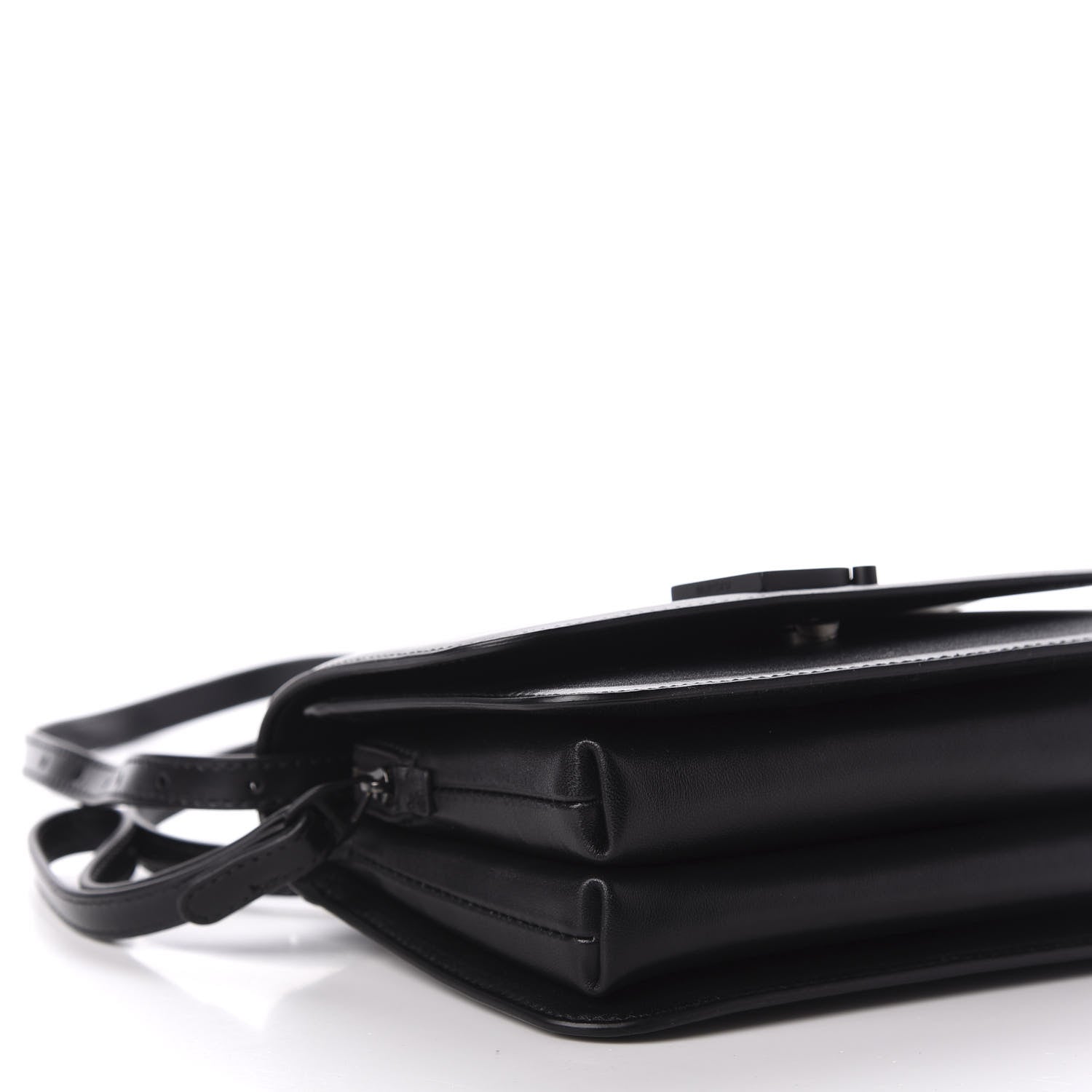 Balenciaga Shiny Box Calfskin Small B Bag Black 6 of 11
