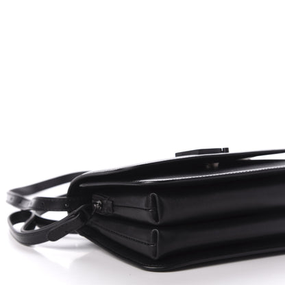 Balenciaga Shiny Box Calfskin Small B Bag Black 6 of 11