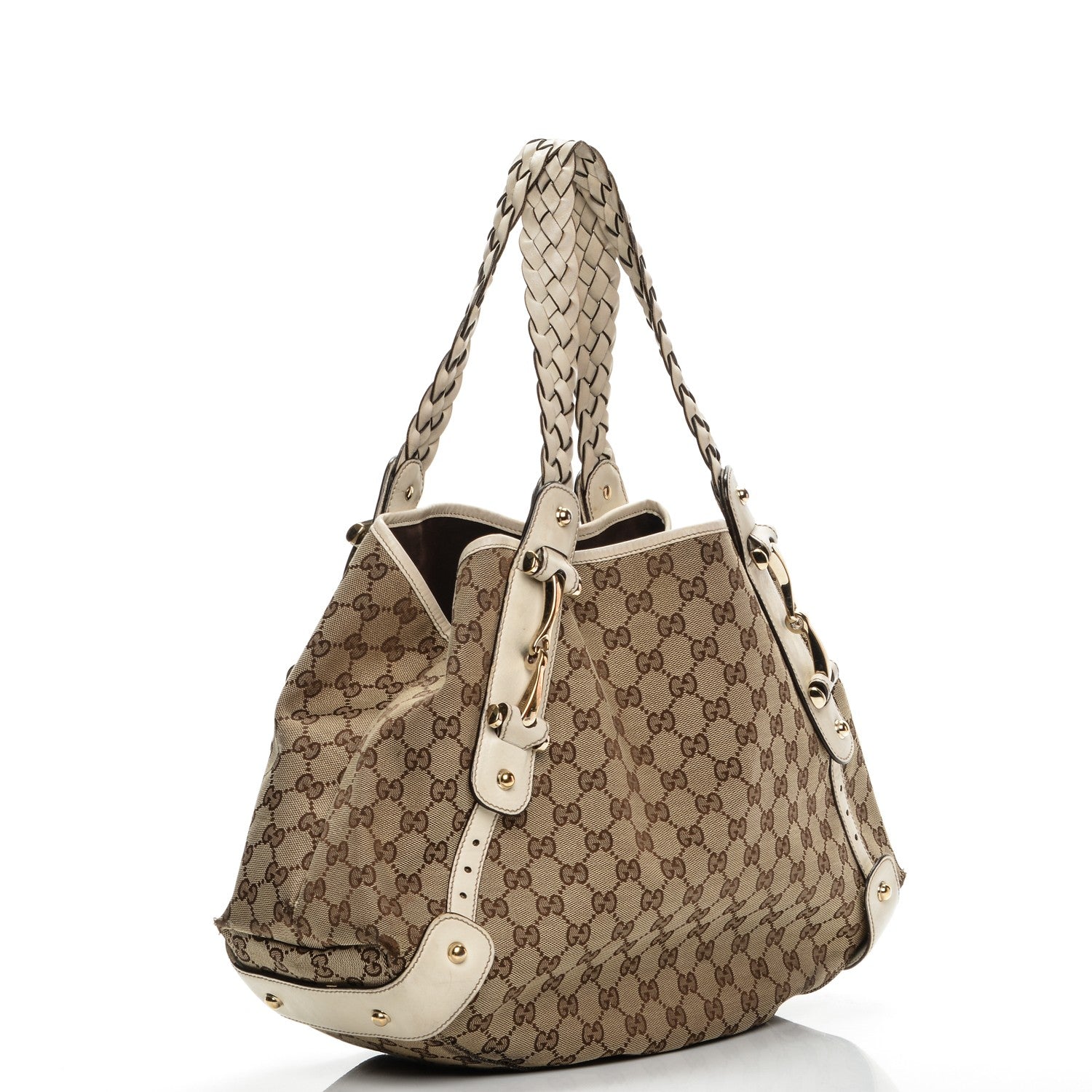 Gucci Monogram Medium Pelham Shoulder Bag Off White 3 of 13