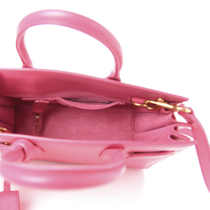 Saint Laurent Calfskin Nano Sac De Jour Rose Clair 5 of 9