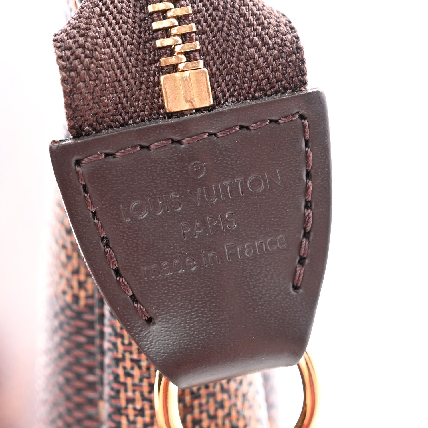 Louis Vuitton Damier Ebene Mini Pochette Accessories 6 of 8