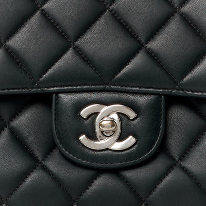 Chanel Lambskin Quilted Medium Double Sided Flap Black 9 of 13