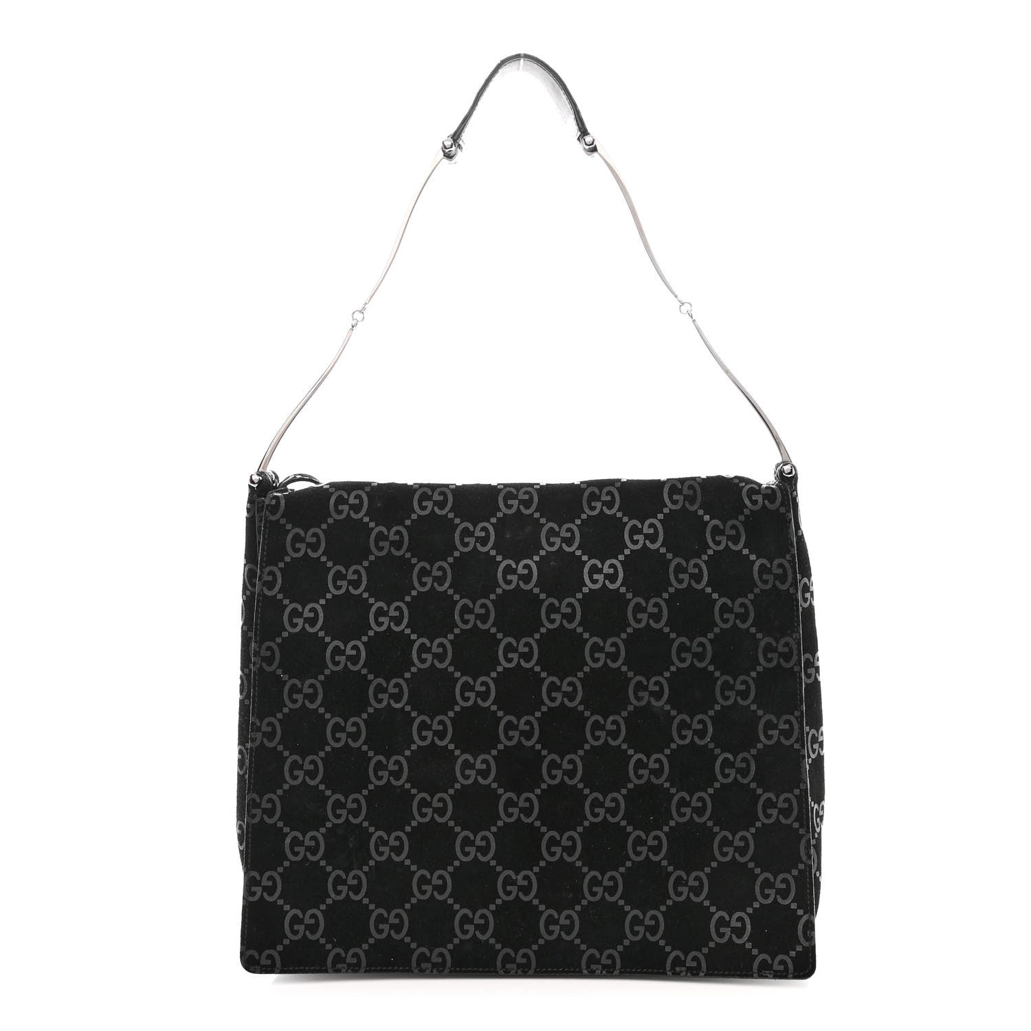 Gucci Suede Guccissima Hobo Black 3 of 15