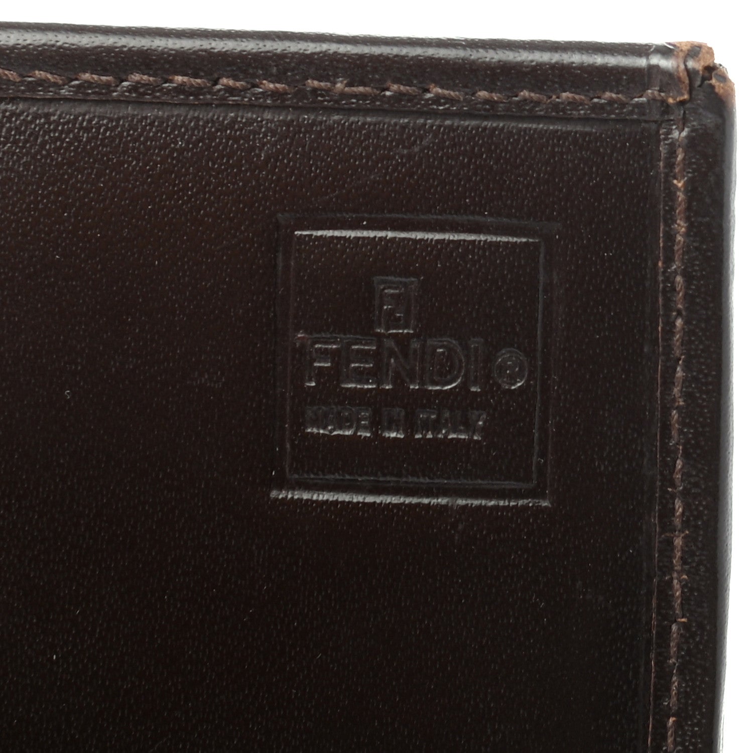 Fendi Zucca Continental Wallet Tobacco 6 of 13