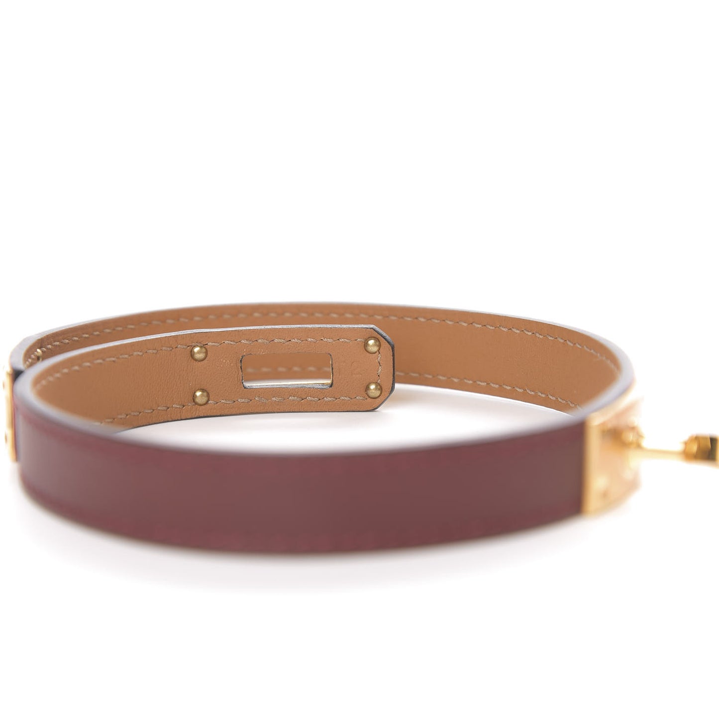Swift Kelly Double Tour Bracelet T2 Rouge H Rose D'ete