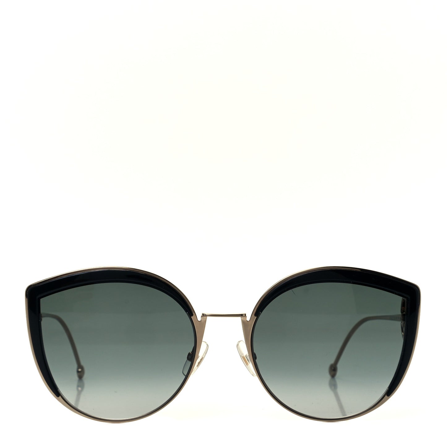 Metal Acetate F is Fendi Cat Eye Sunglasses FF 0290/S Gold