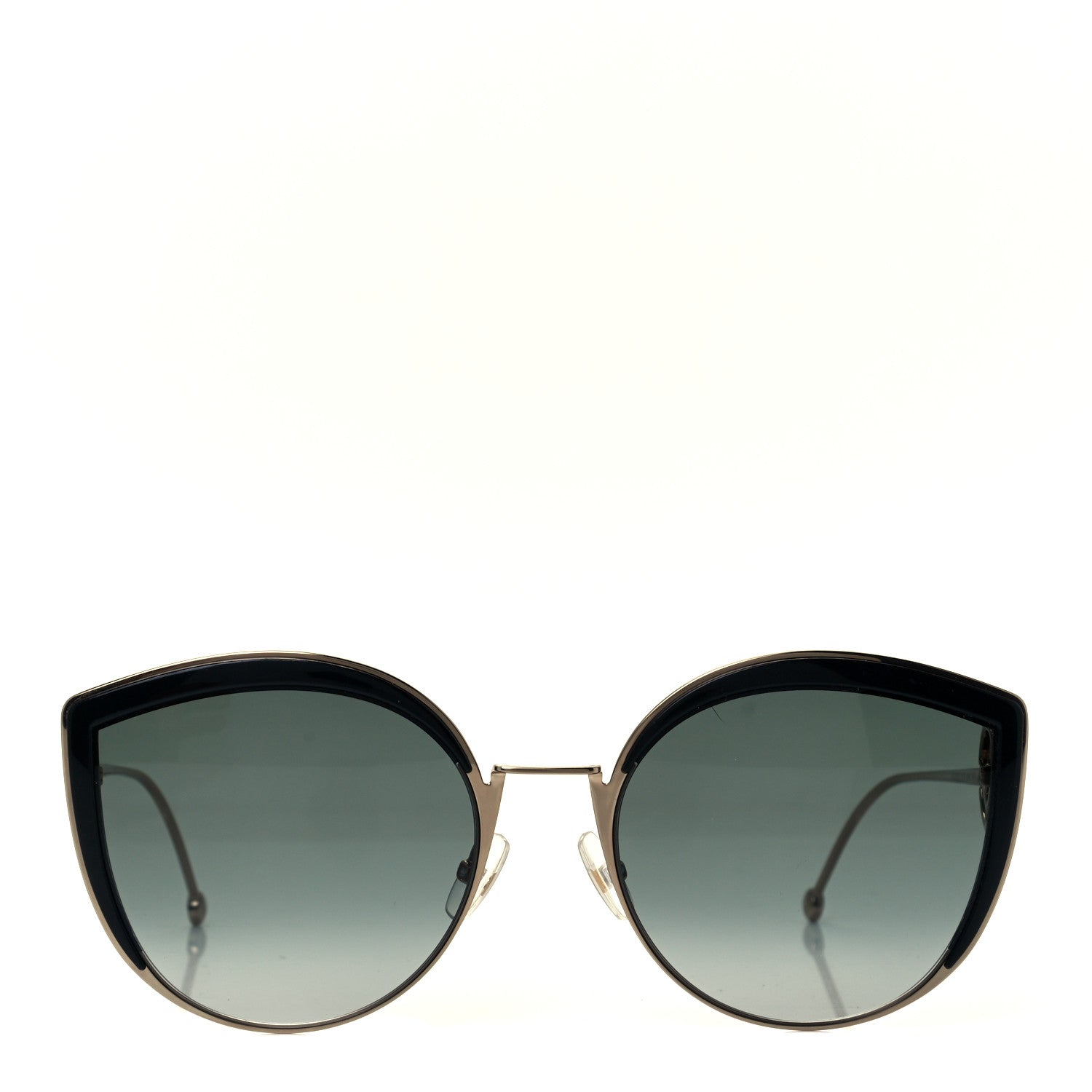 Fendi Metal Acetate F is Fendi Cat Eye Sunglasses FF 0290/S Gold 2 of 7