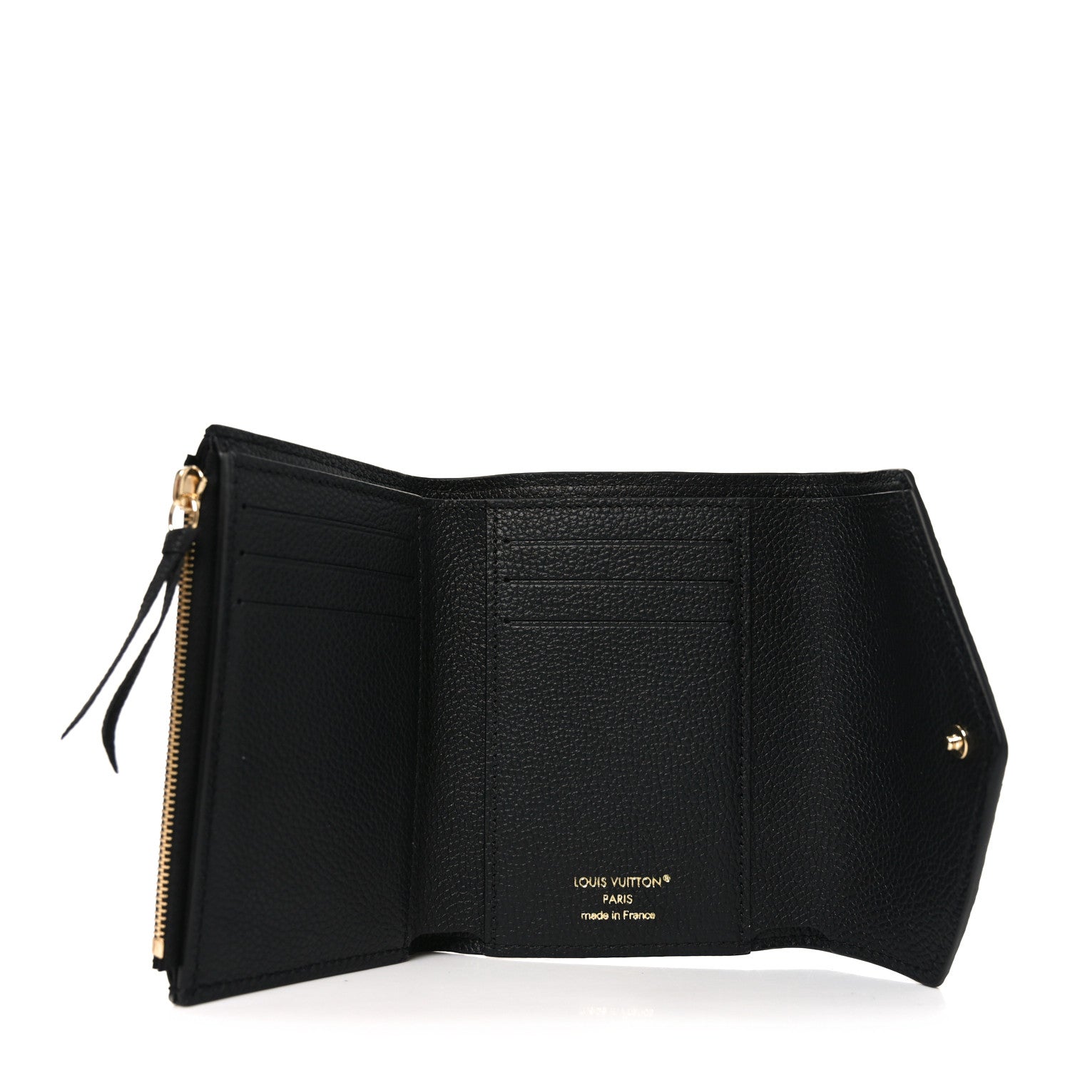 Louis Vuitton Empreinte Victorine Wallet Black 5 of 7