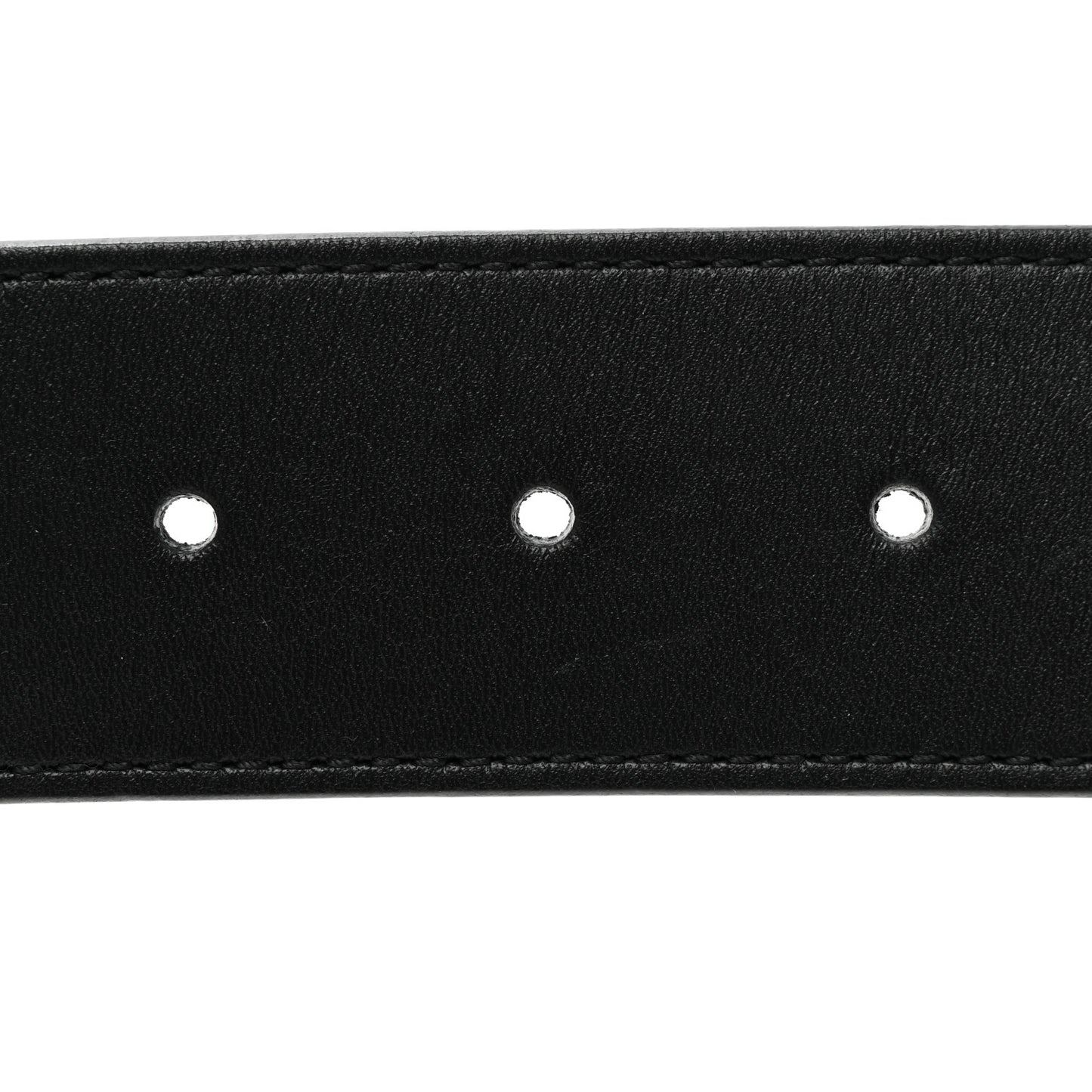 Plutone Calfskin Double G 40mm Belt 90 36 Black