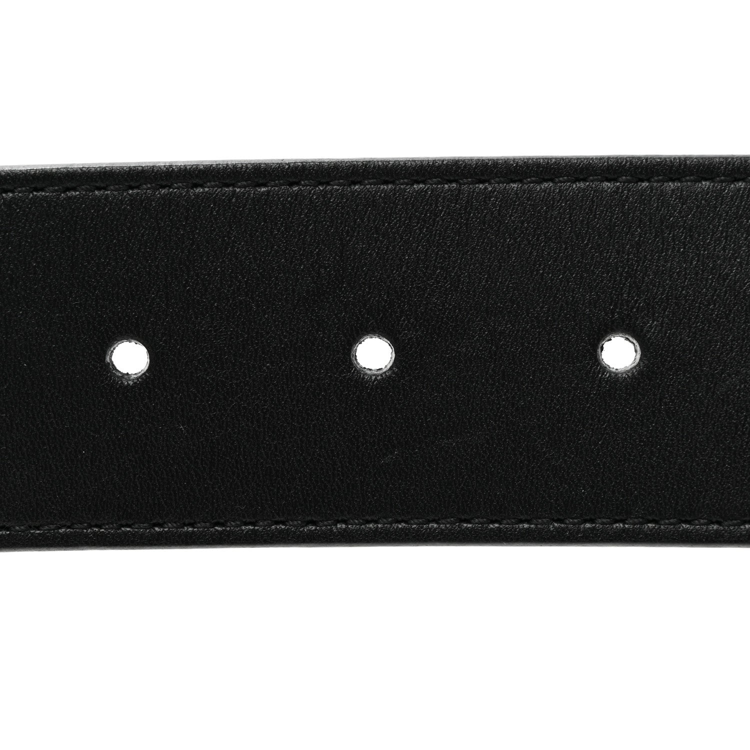 Gucci Plutone Calfskin Double G 40mm Belt 90 36 Black 3 of 6