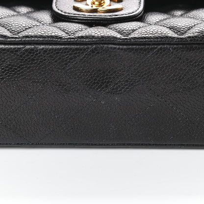Chanel Caviar Quilted Medium Double Flap Black 16 of 16