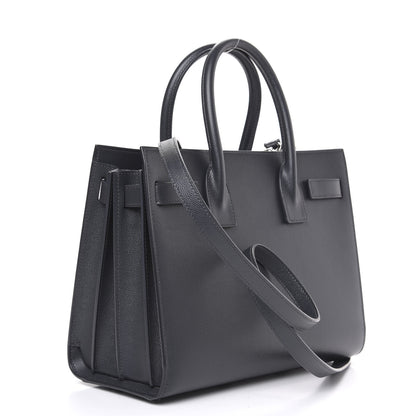 Saint Laurent Grain De Poudre Baby Sac De Jour Dark Smog 2 of 8