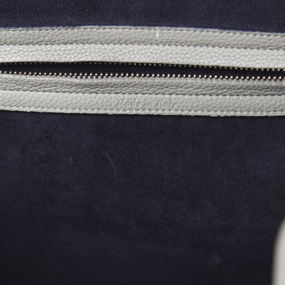 Celine Baby Grained Calfskin Medium Phantom Luggage Grey 5 of 12