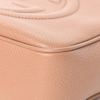 Gucci Pebbled Calfskin Small Soho Disco Bag Rose Beige 9 of 12