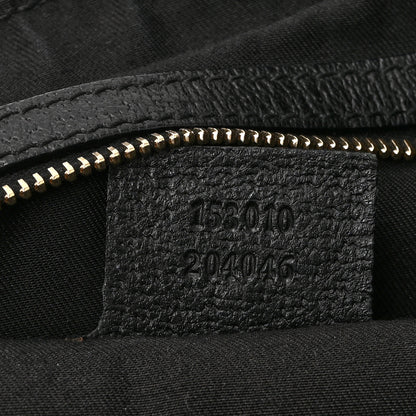 Gucci Monogram Medium Charmy Hobo Black 7 of 10