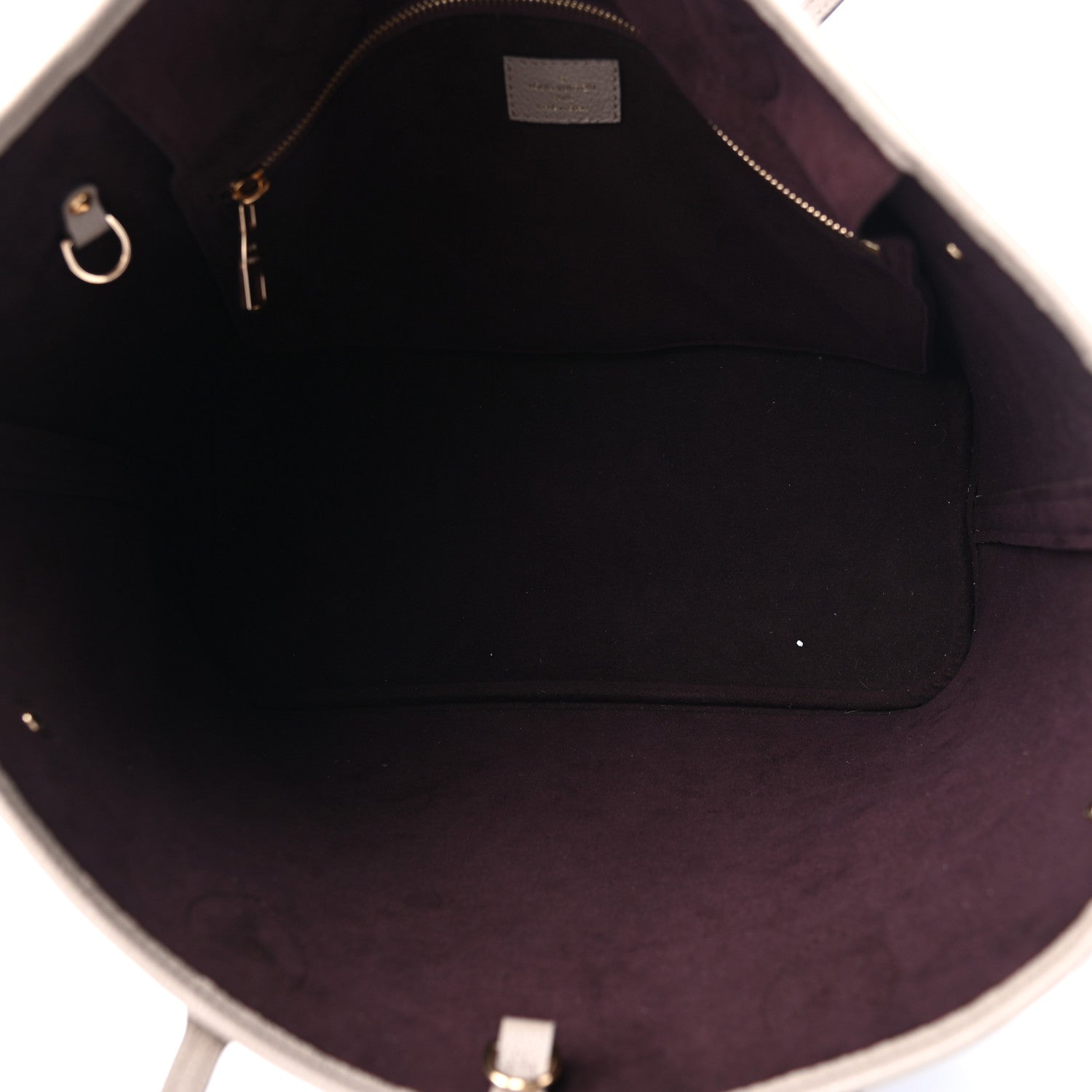 Louis Vuitton Empreinte Monogram Giant Neverfull MM Tourterelle 5 of 9