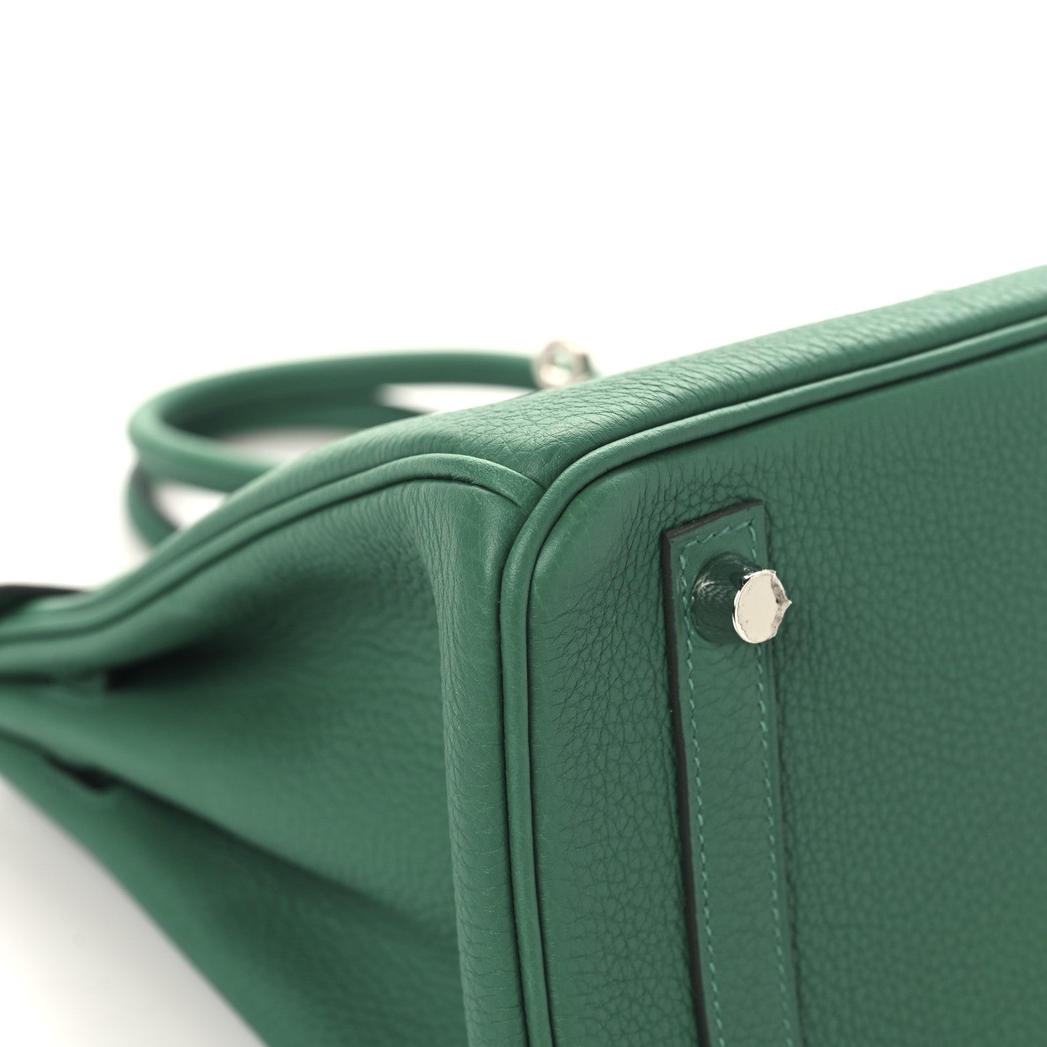 Hermes Togo Birkin 25 Vert Vertigo 9 of 12