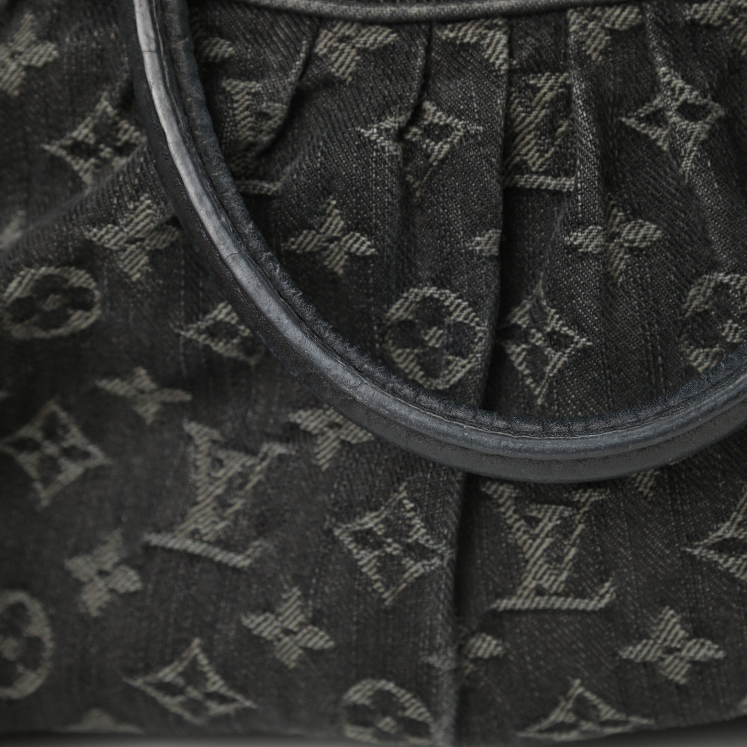 Louis Vuitton Denim Neo Cabby MM Black 15 of 18