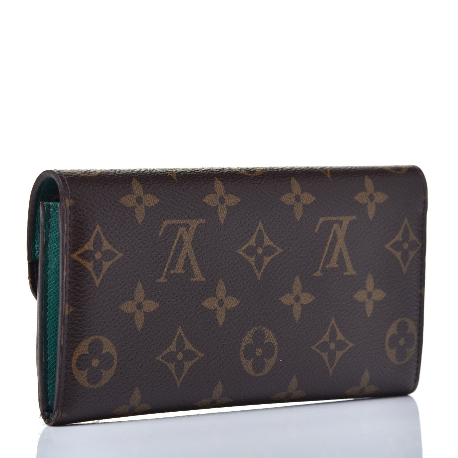 Louis Vuitton Monogram Emilie Wallet Vert 3 of 8