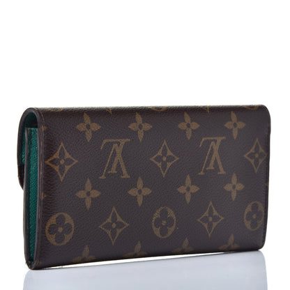 Louis Vuitton Monogram Emilie Wallet Vert 3 of 8