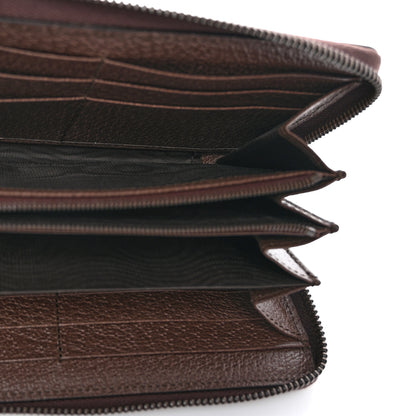 Gucci GG Supreme Monogram Equestrian Diana Zip Around Continental Wallet Beige Ebony Multicolor New Acero 5 of 10