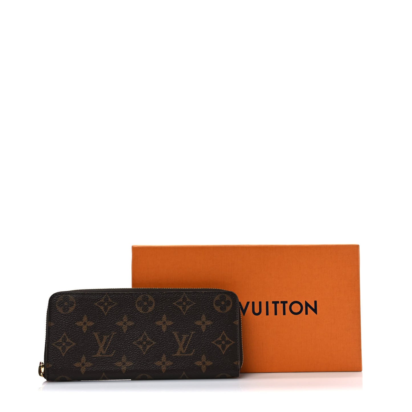 Monogram Clemence Wallet Fuchsia