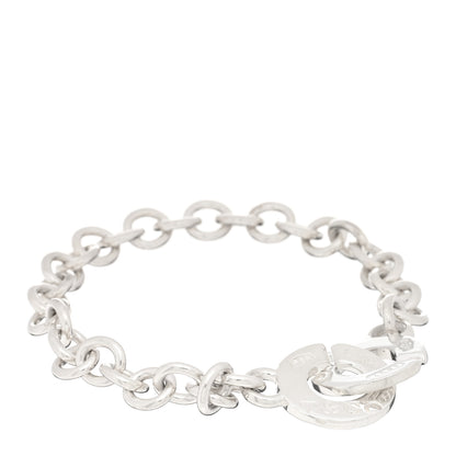 Tiffany Sterling Silver 1837 Circle Clasp Bracelet 1 of 3