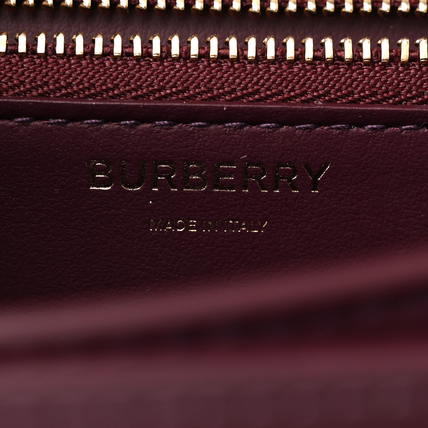 Burberry Calfskin Small TB Bag Deep Maroon 1707566 – FASHIONPHILE