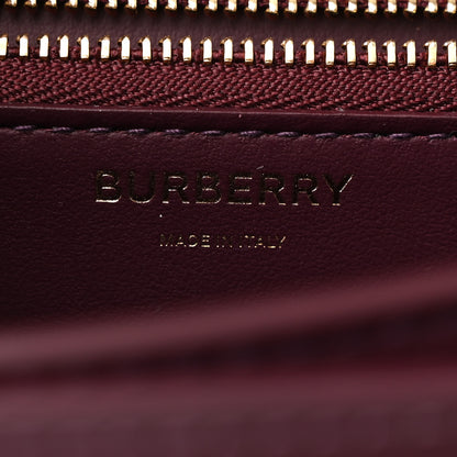 Burberry Calfskin Small TB Bag Deep Maroon 7 of 10