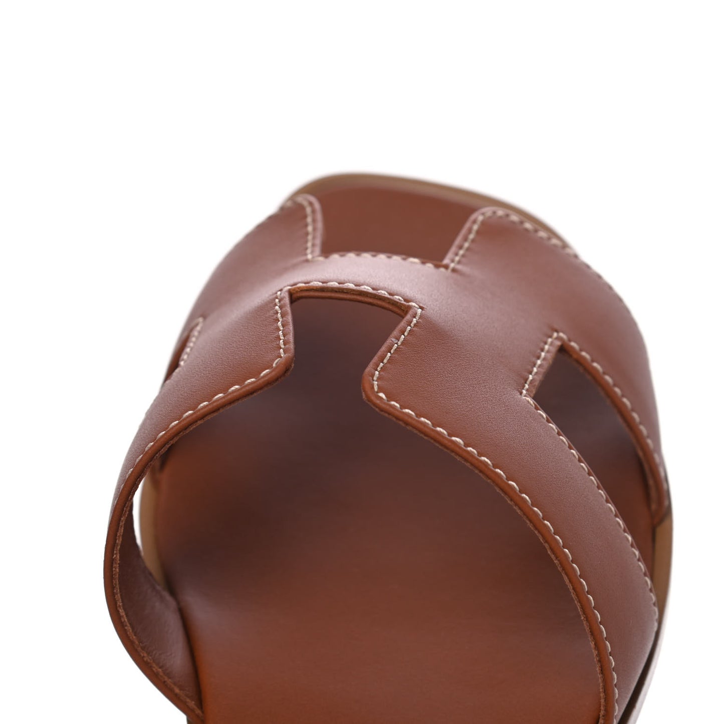 Box Calfskin Oran Sandals 39 Gold