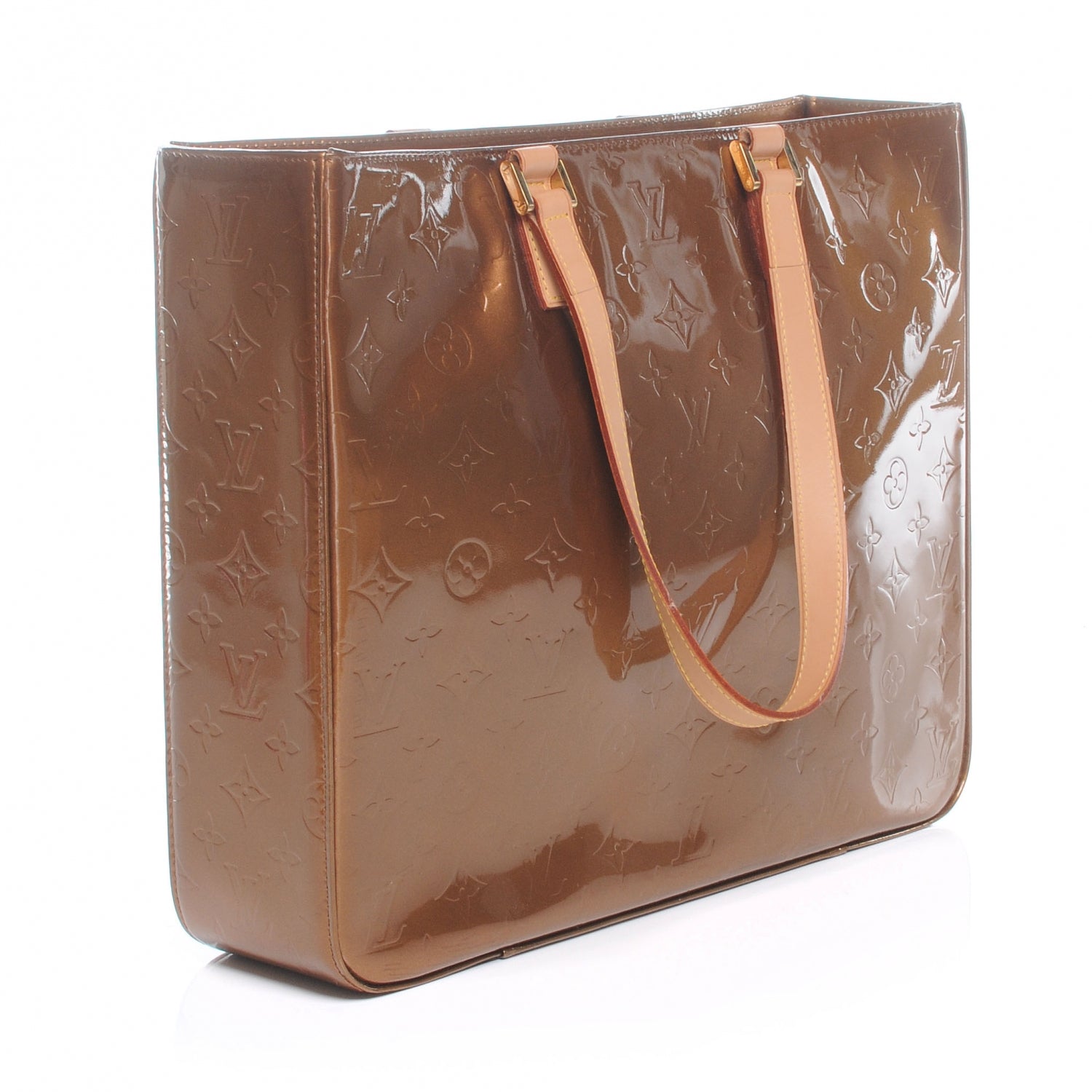 Louis Vuitton Vernis Columbus Bronze 3 of 7