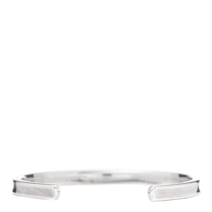 Tiffany Sterling Silver Narrow 1837 Cuff Bracelet 3 of 4