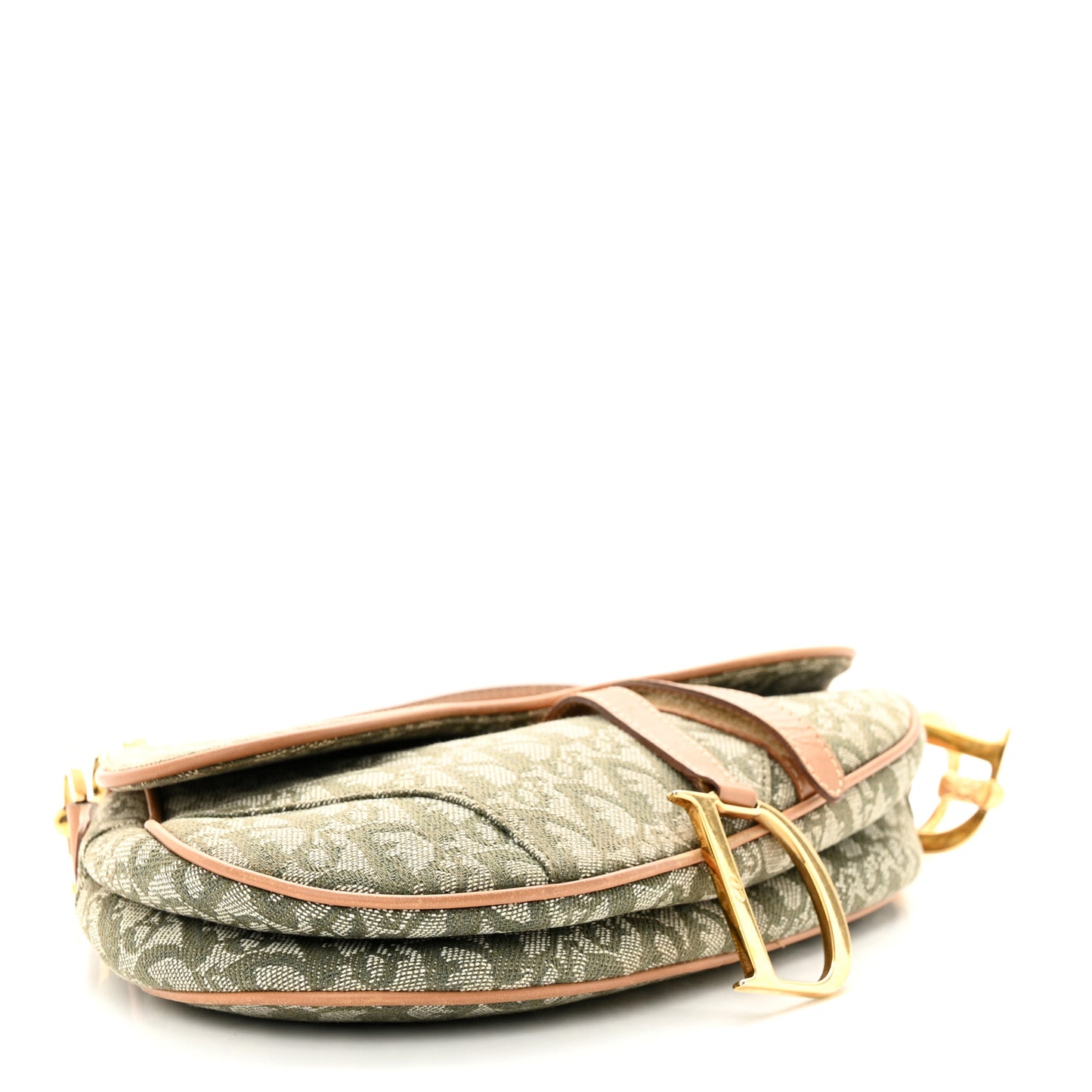 Monogram Saddle Bag Green