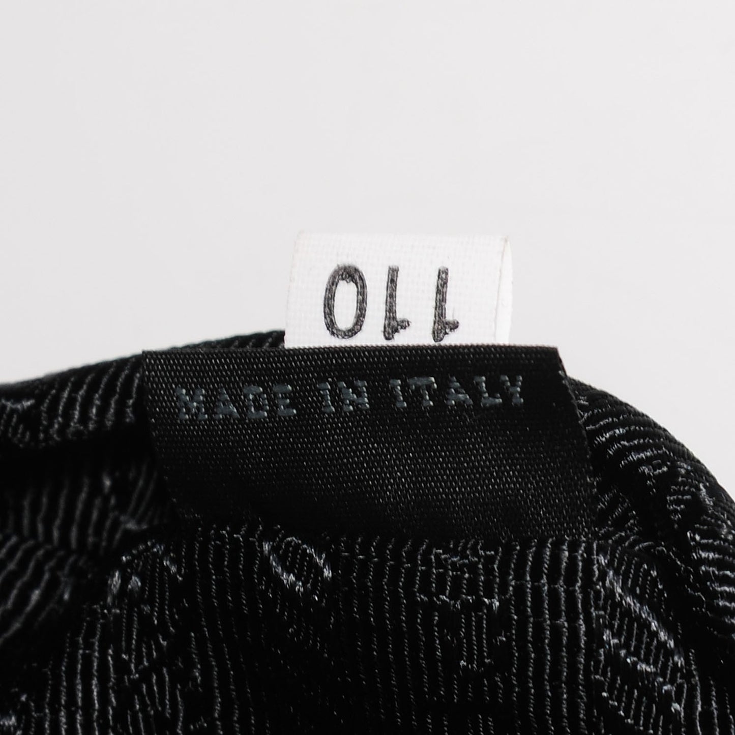 Tessuto Nylon Gaufre Tote Nero Black