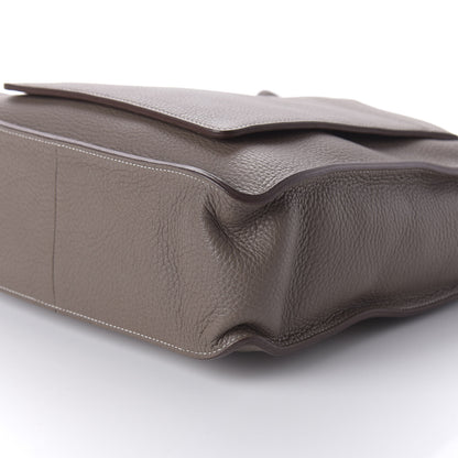 Hermes Taurillon Clemence Marwari PM Etoupe 7 of 9