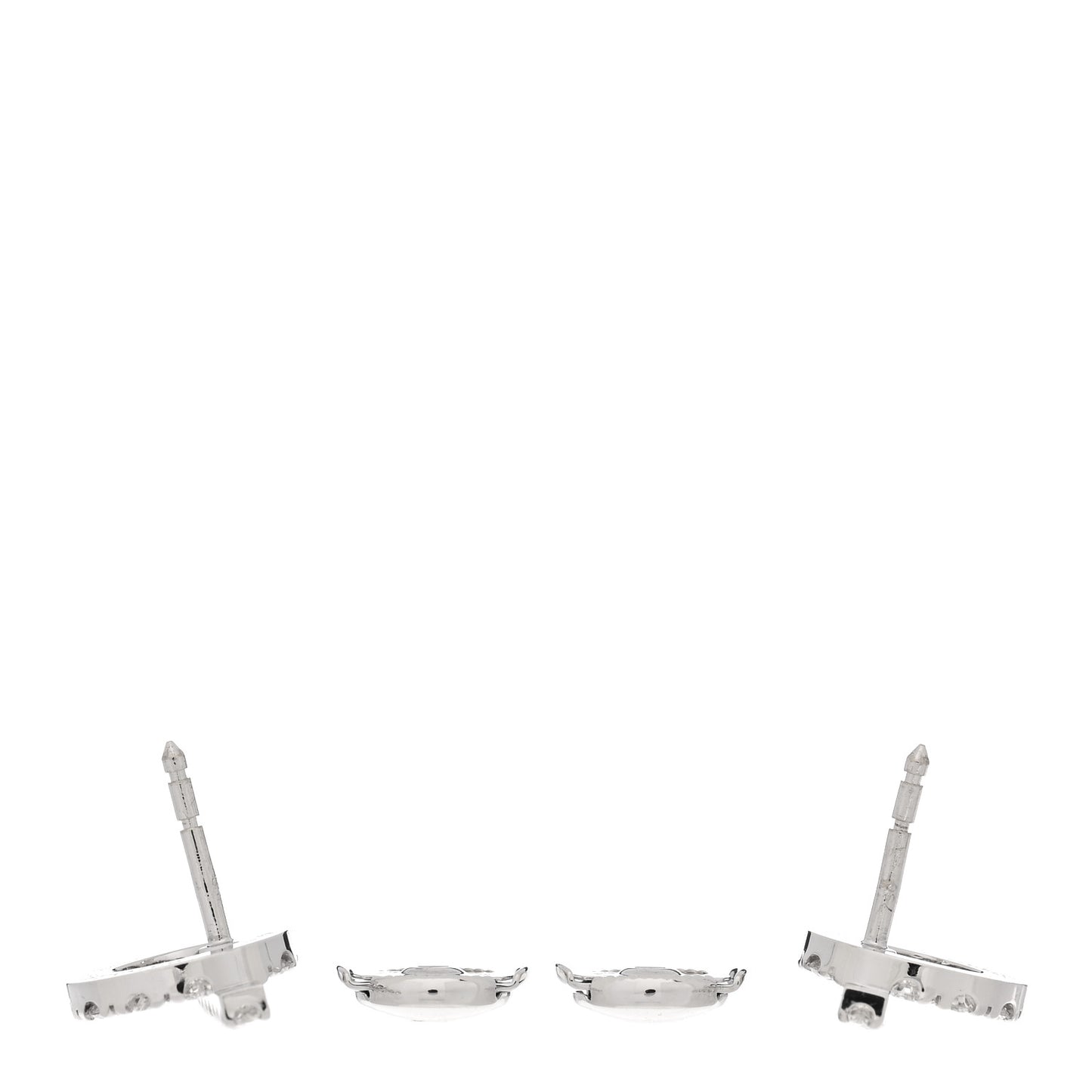 18K White Gold Diamond Finesse Earrings